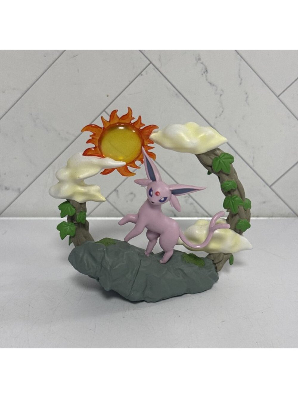Espeon Pokemon Re-ment Circular Diorama Collection Figure From Japan